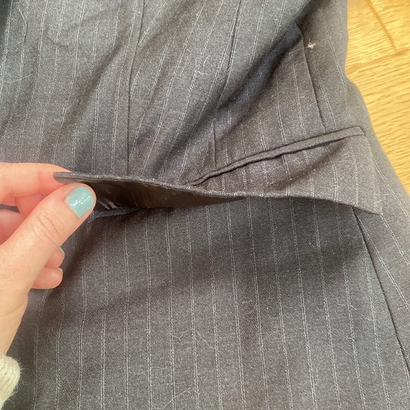 Calvin Klein Striped Professional Blazer - Picture 4 of 7